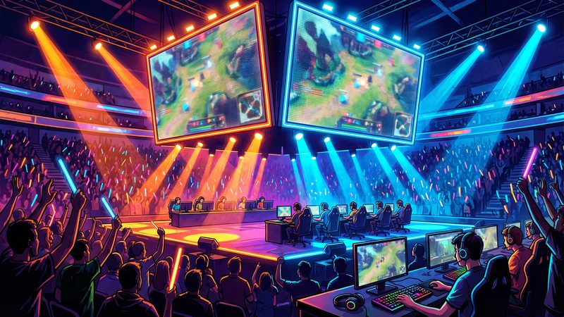 少女萝莉英雄联盟S赛总决赛解说视频